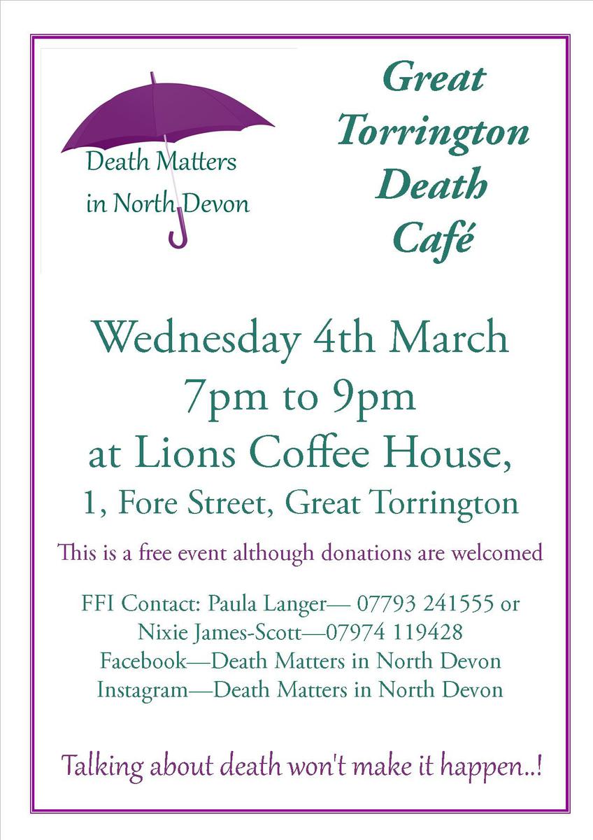 Great Torrington Death Cafe