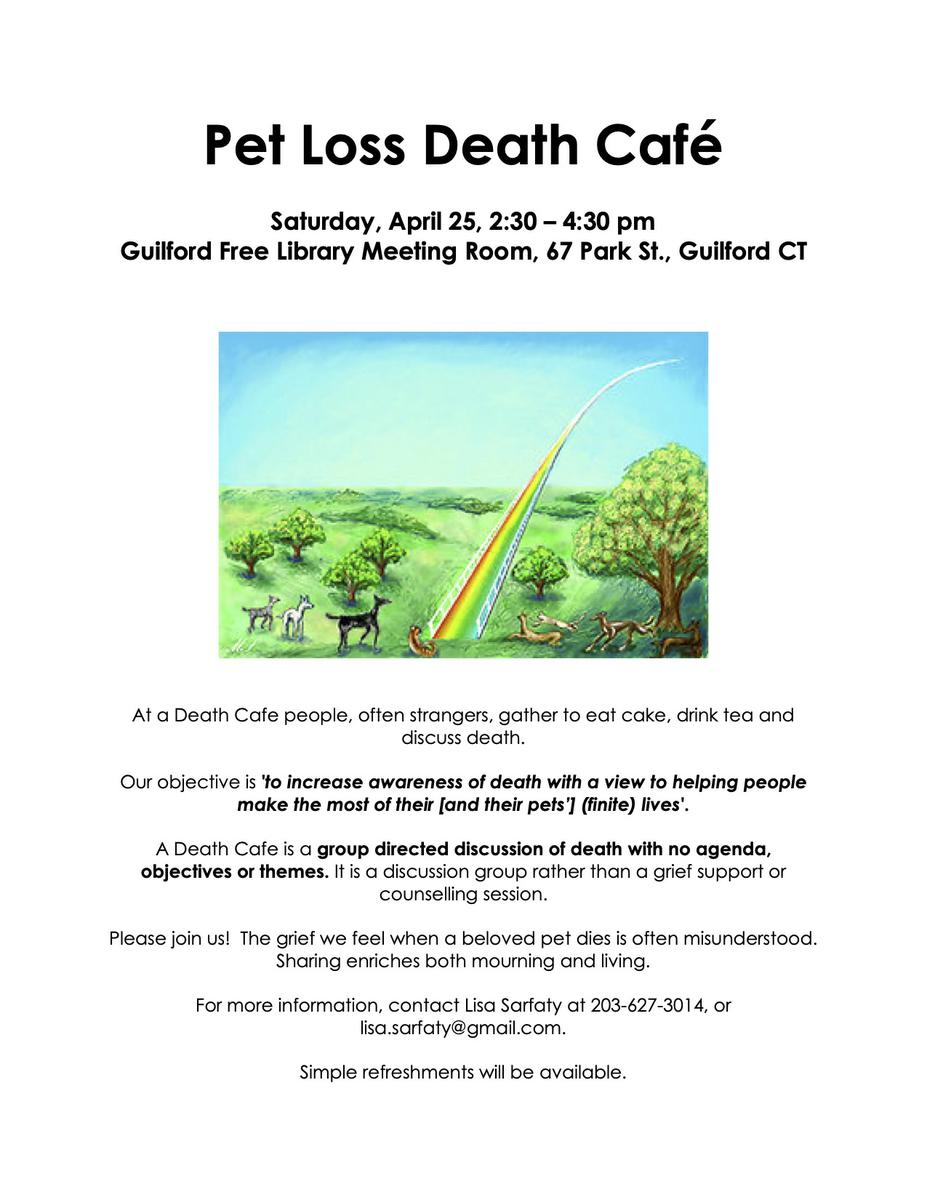 Shoreline Pet Loss Death Cafe