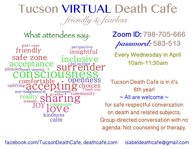 Tucson Friendly & Fearless Death Cafe
