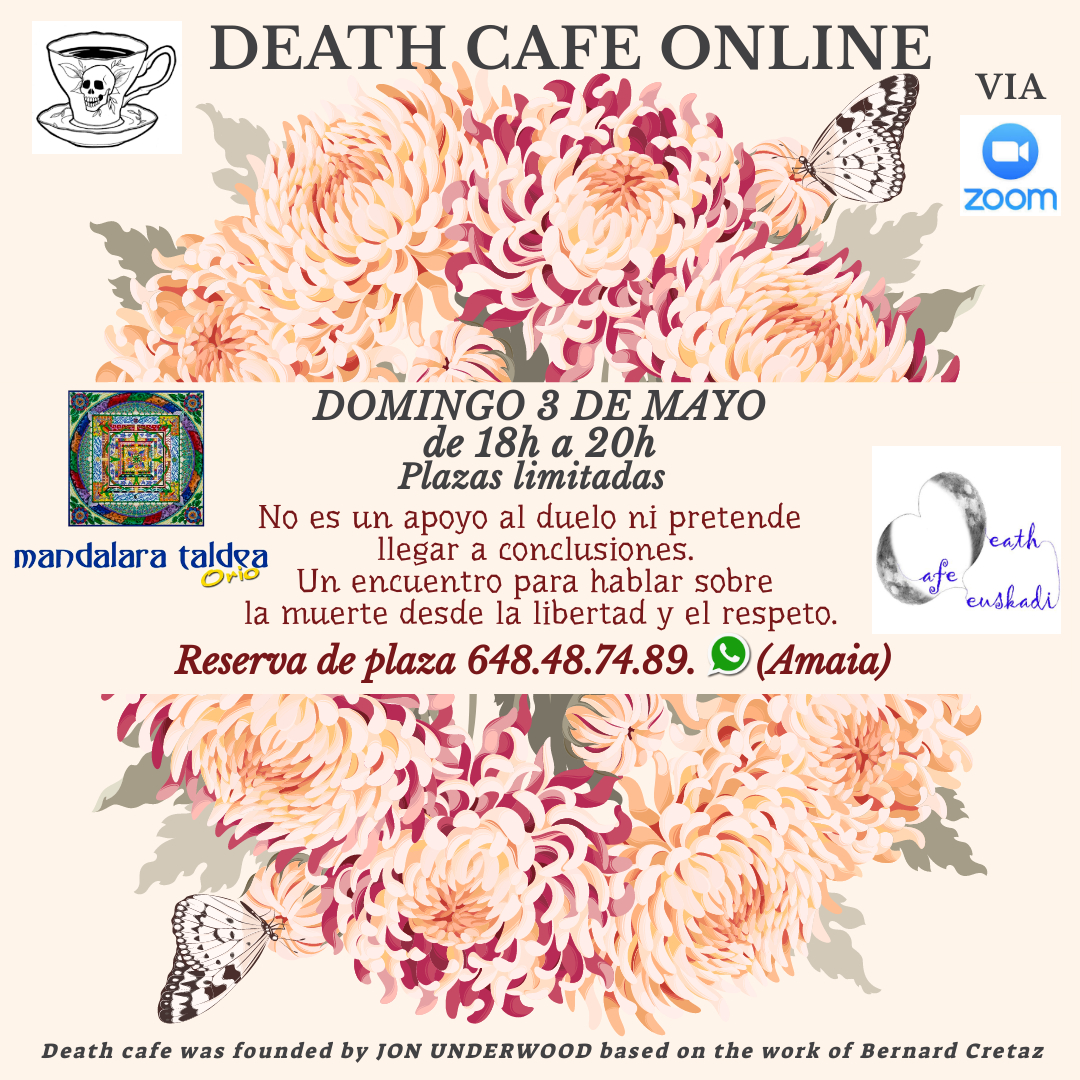 II Death Cafe online desde Euskadi