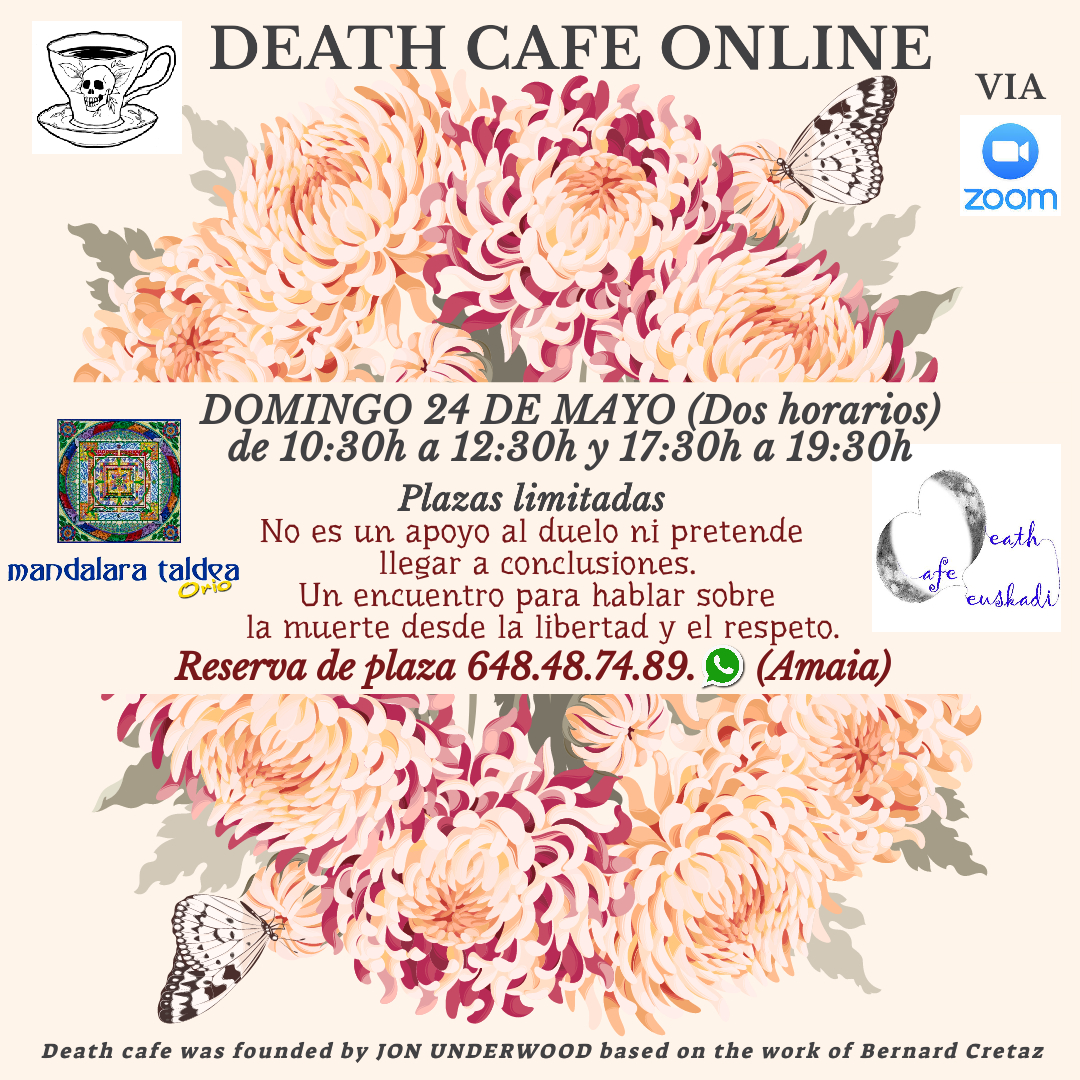 III Death Cafe online desde Euskadi