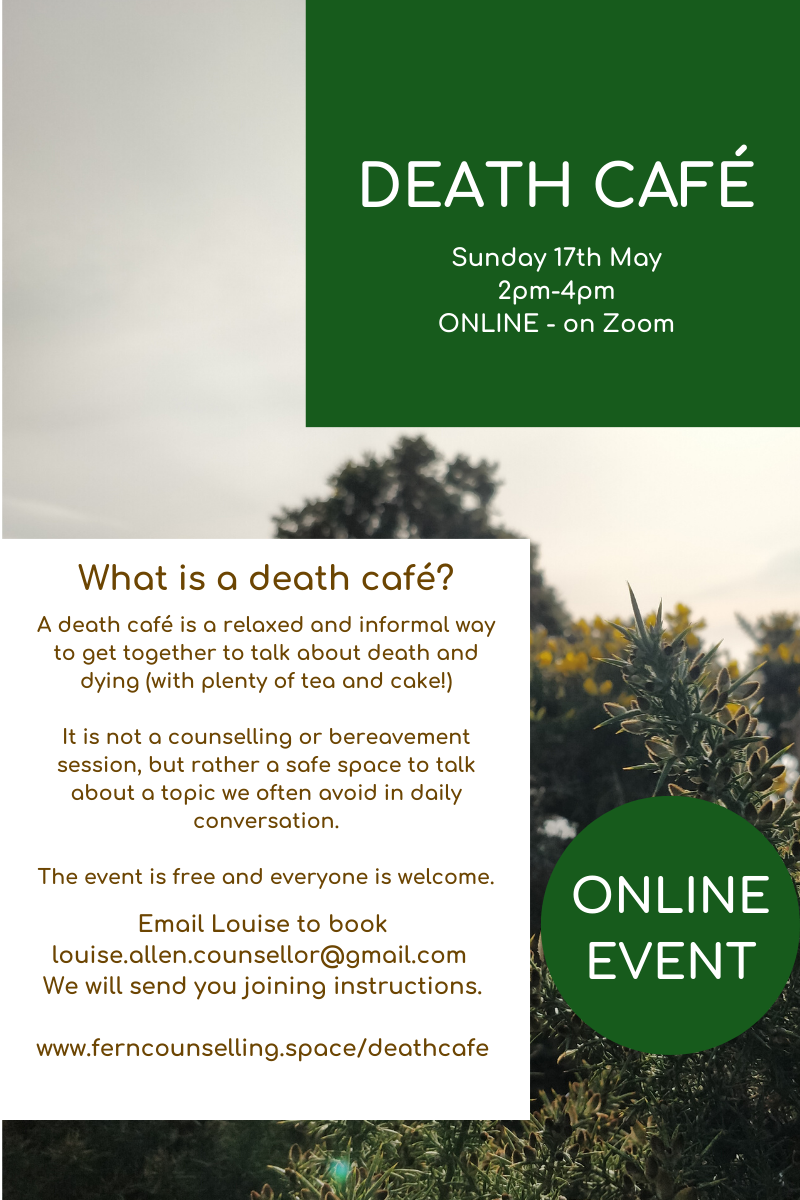 Faversham Online Death Cafe BST