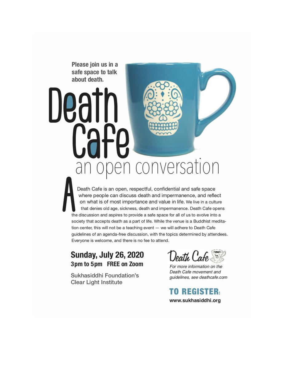 Fairfax Death Cafe Online PST An Open Conversation