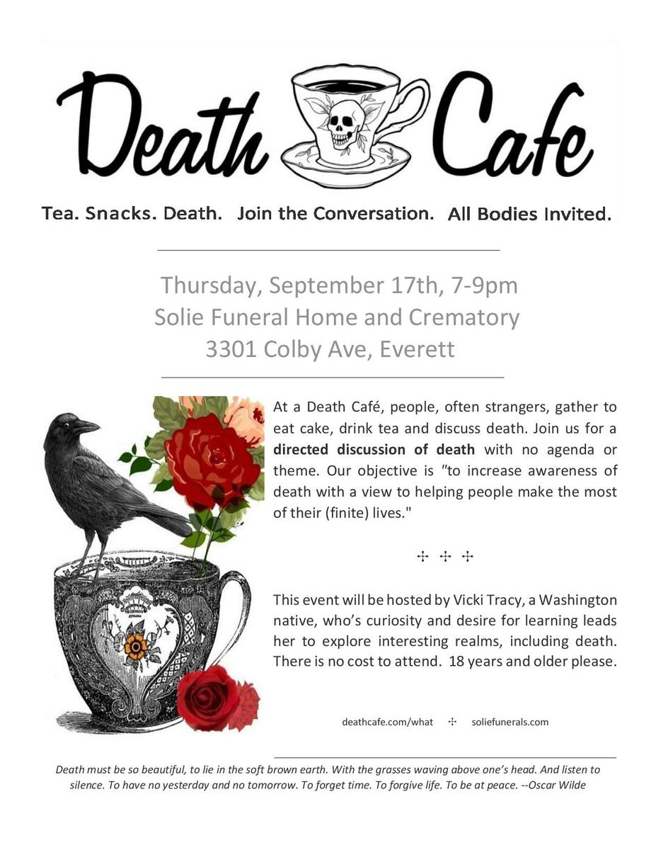 Everett, Wa Death Cafe