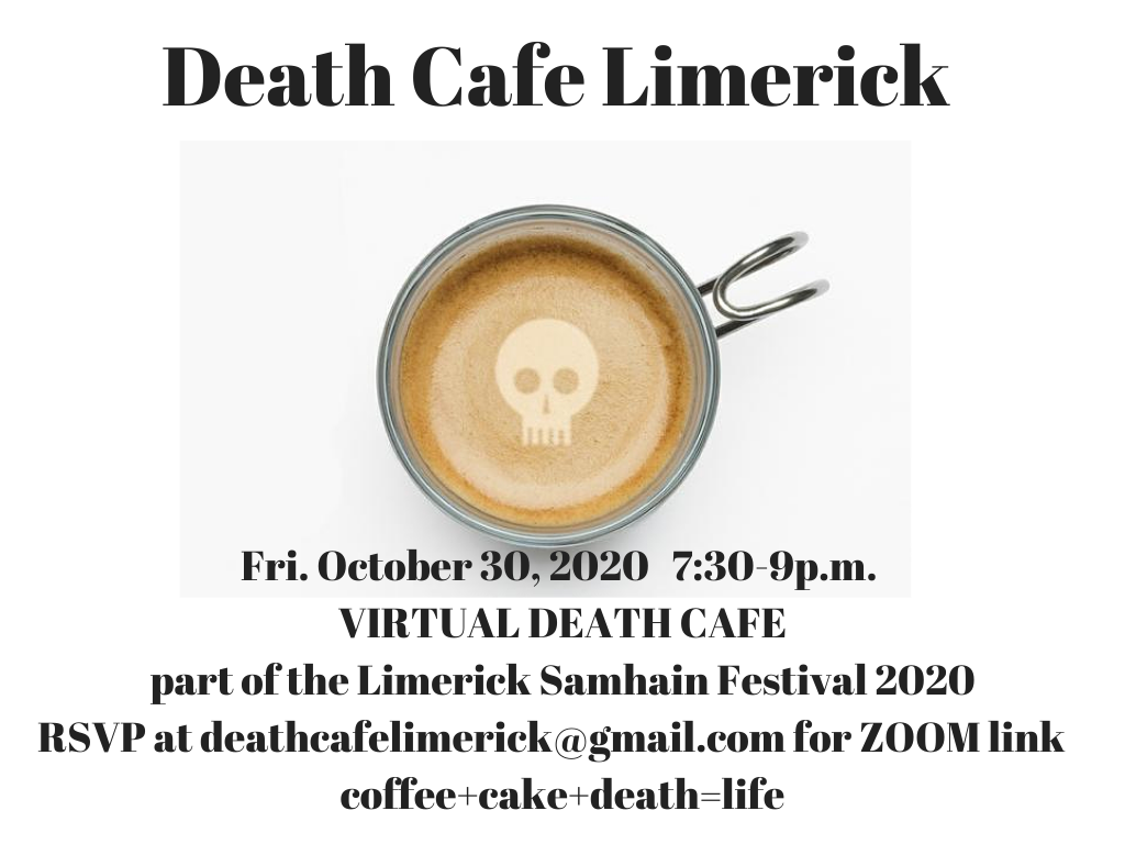 Virtual Death Cafe Limerick GMT