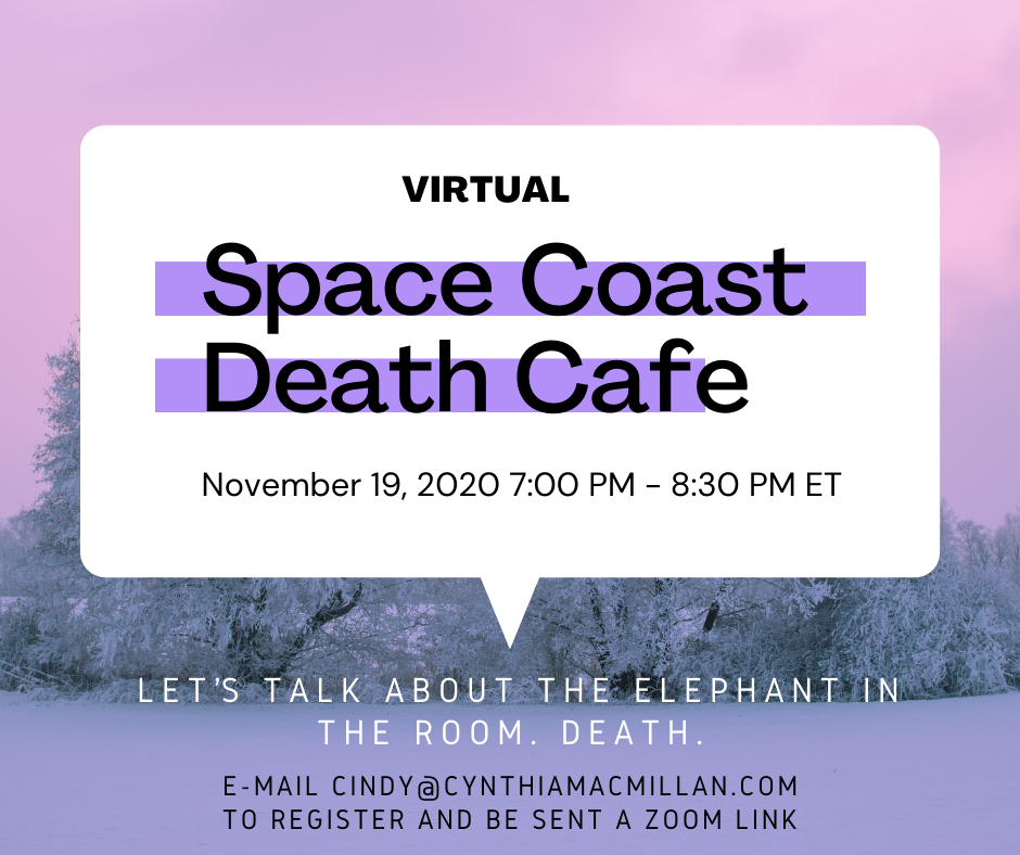 Virtual Space Coast Death Cafe Eastern Time