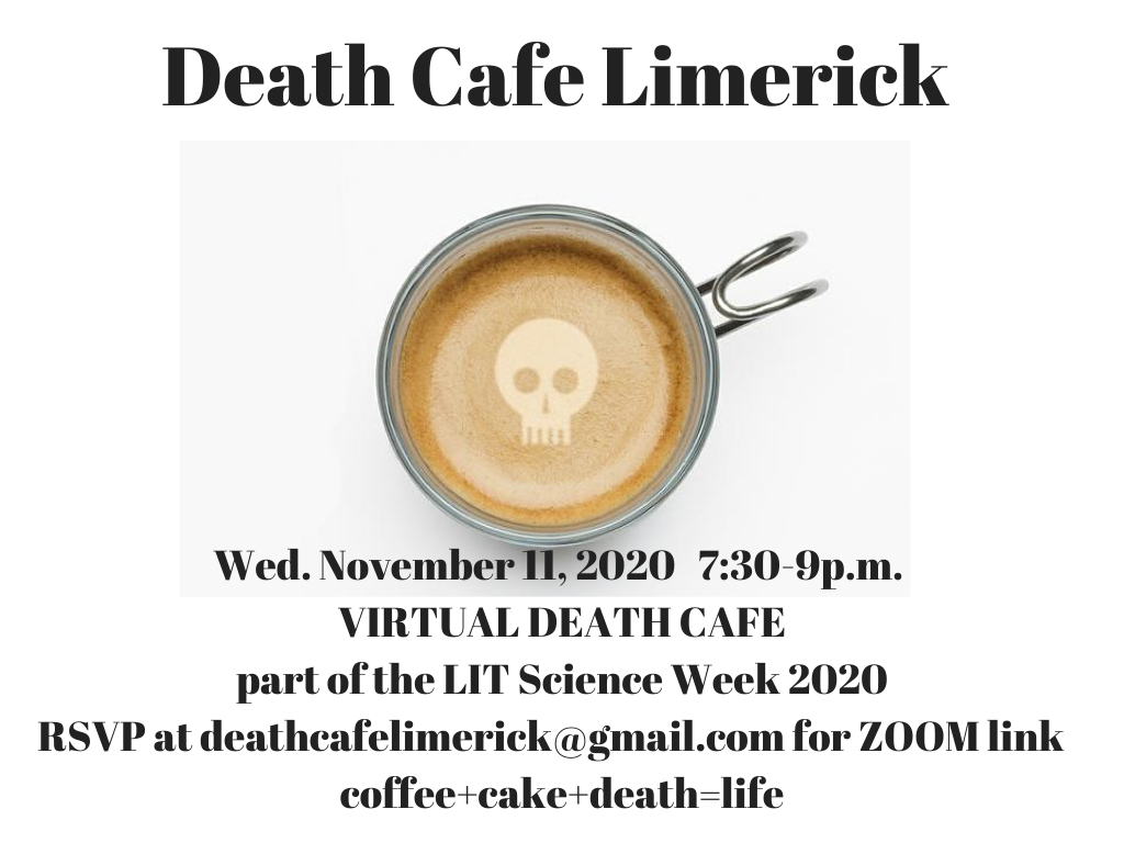 Virtual Death Cafe Limerick GMT