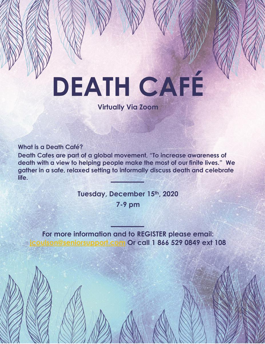 Virtual Death Cafe  EST
