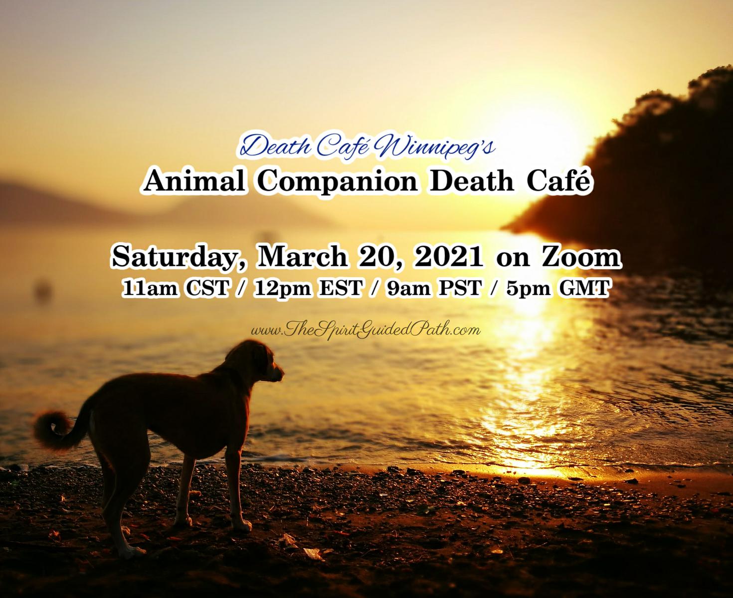 Online Animal Companion Death Cafe CST