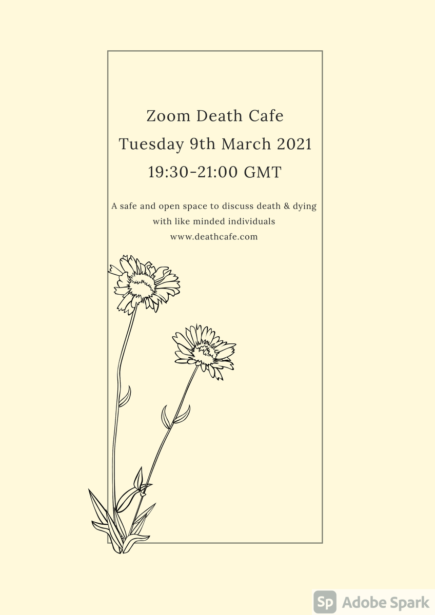 Online Upminster Death Cafe GMT