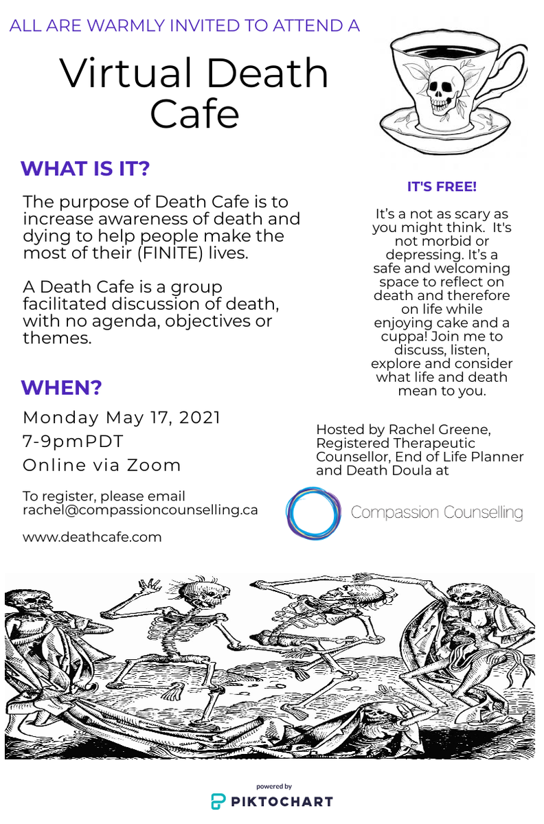 Virtual Death Cafe PDT