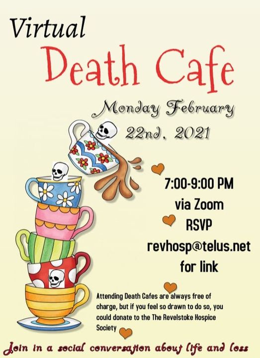 Feb Online Death Cafe PST