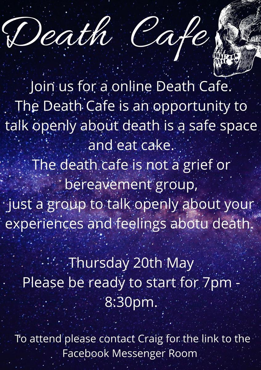 Online Death Cafe Grimsby BST