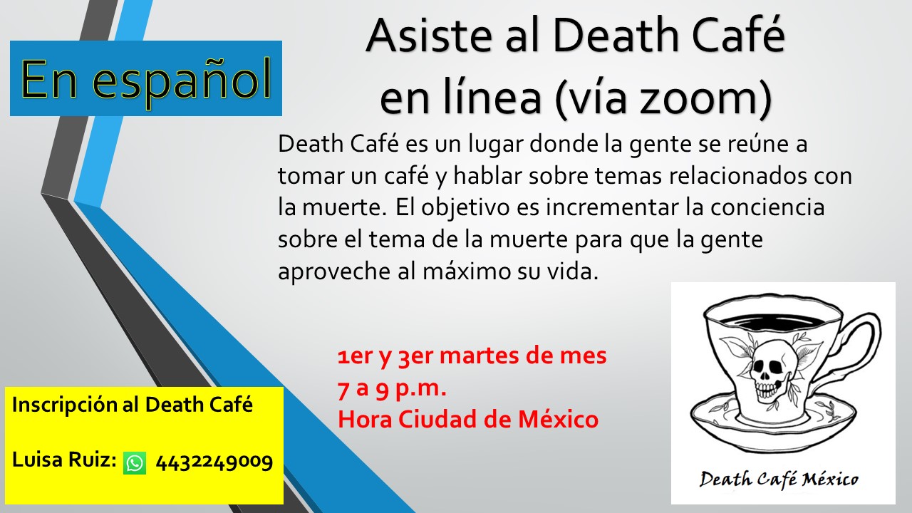 Online Death Cafe (in Spanish) Mexico