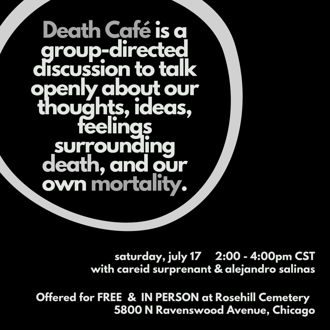 In-Person Death Cafe Chicago  CDT