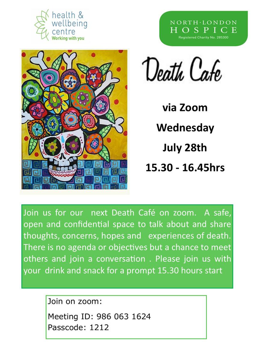 Online Death Cafe - BST