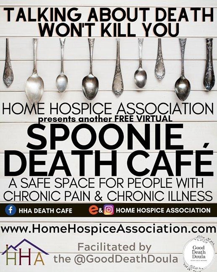 Spoonie Online Death Cafe: For People with Chronic Pain/Illness and Disabilities