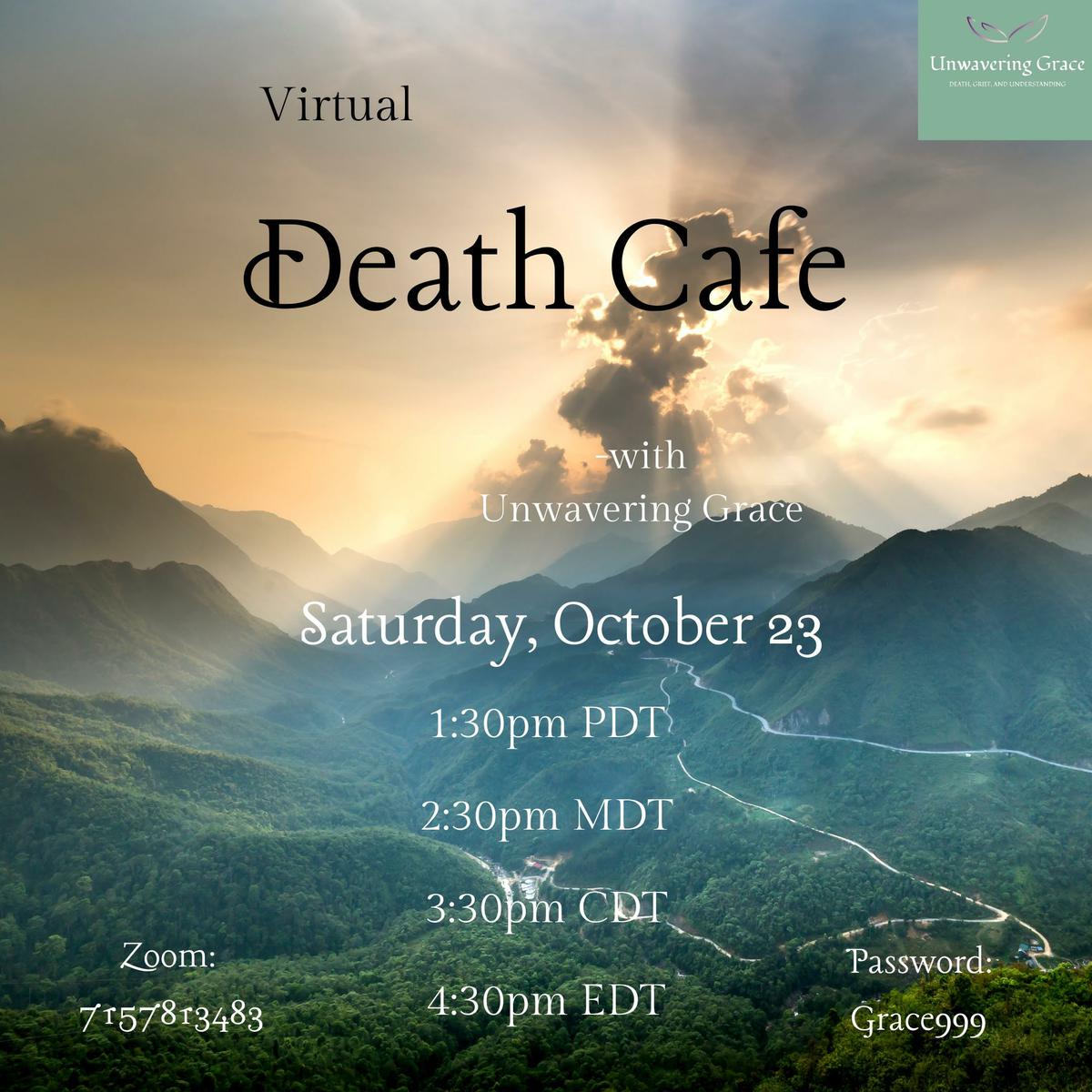 Online Death Cafe PDT