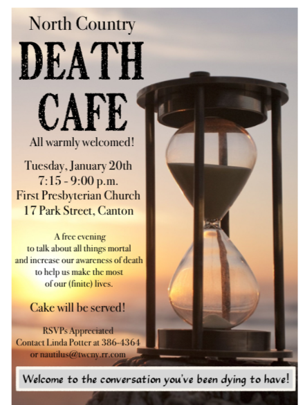 Death Cafe in Canton New York