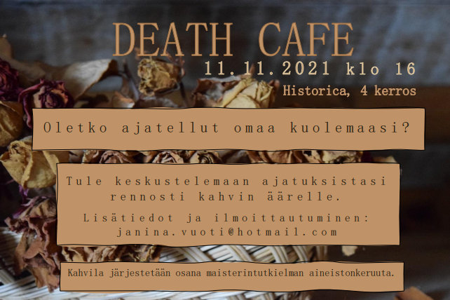 Death Cafe - Kuoleman kahvila