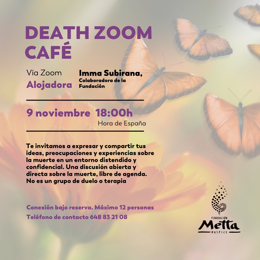 Death Cafe ONLINE Alicante (Spain) CET