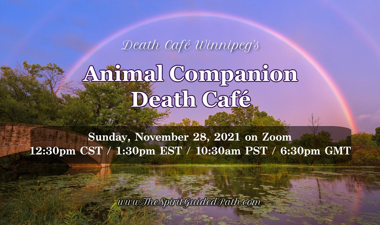 NovemberOnline CST Animal Companion Death Cafe