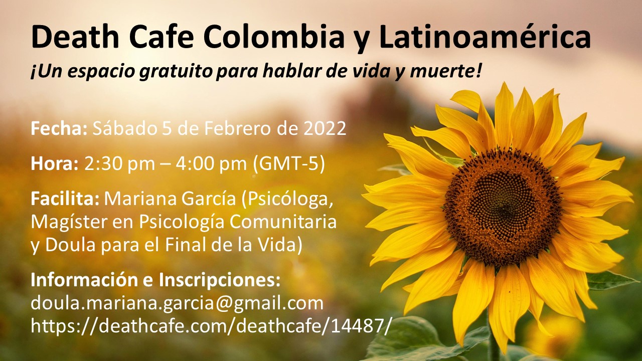Online Death Cafe Colombia y Latinoamérica