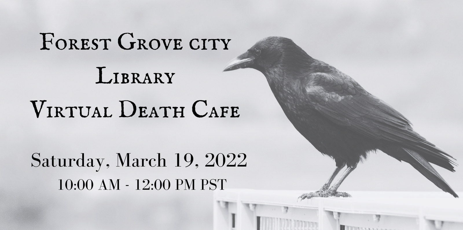 Virtual Death Cafe PST at Forest Grove City Library