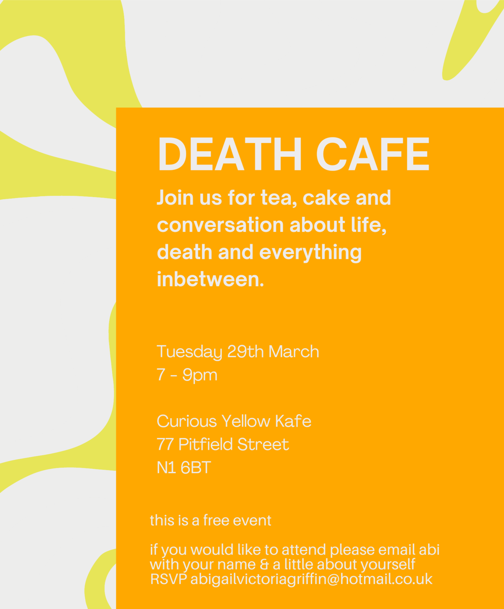Death Cafe Hoxton London