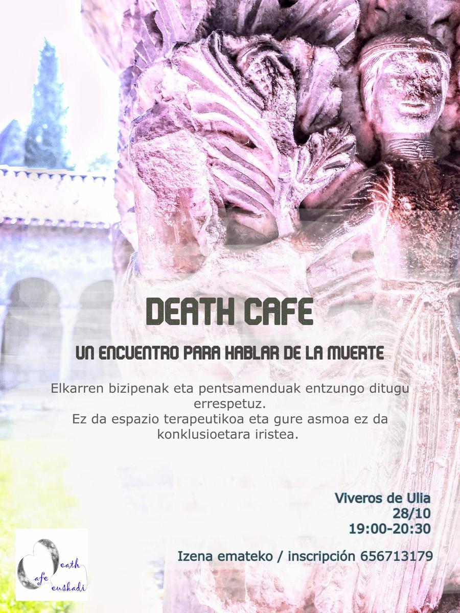 Hablamos de la muerte en un Death Cafe con naturalidad y en la naturalidad de los viveros de Ulia