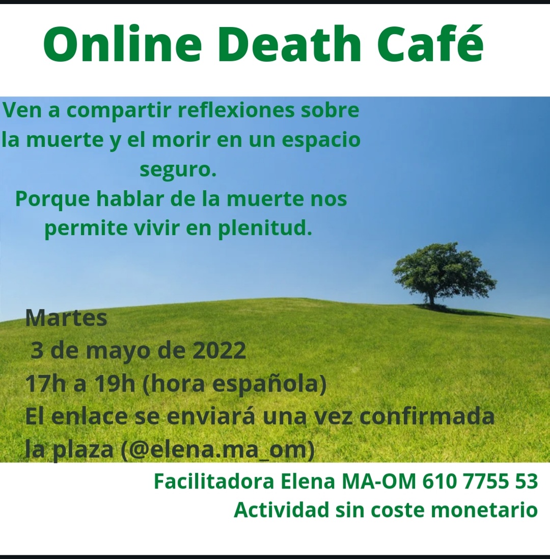 Online Death Cafe CET