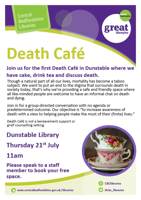 Dunstable Death Cafe Launch