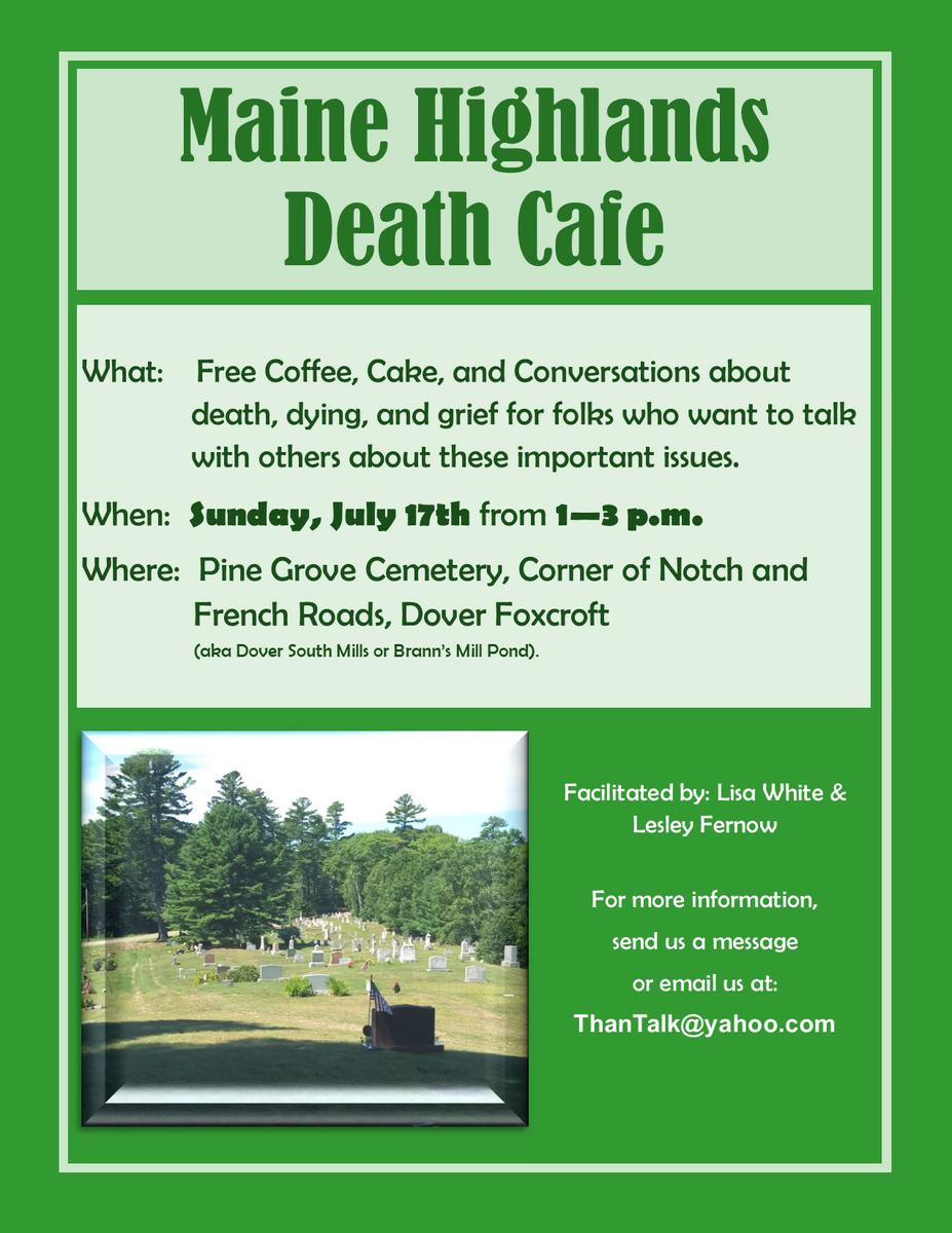 Maine Highlands Death Cafe