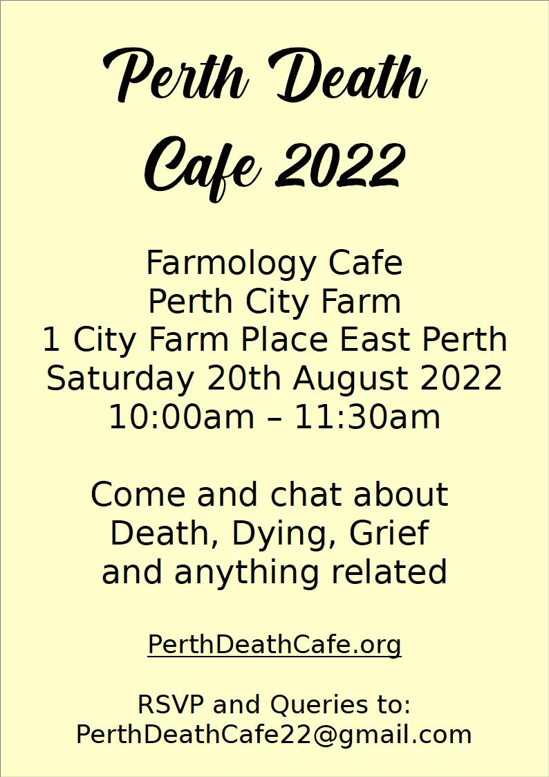 August Perth Death Cafe