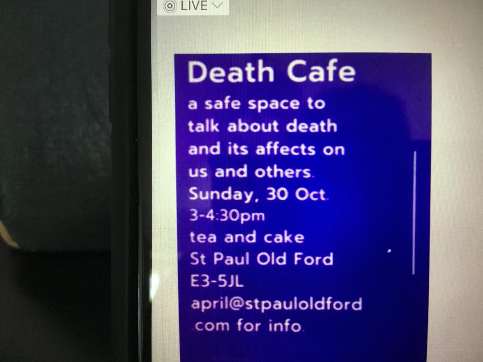 London Death Cafe