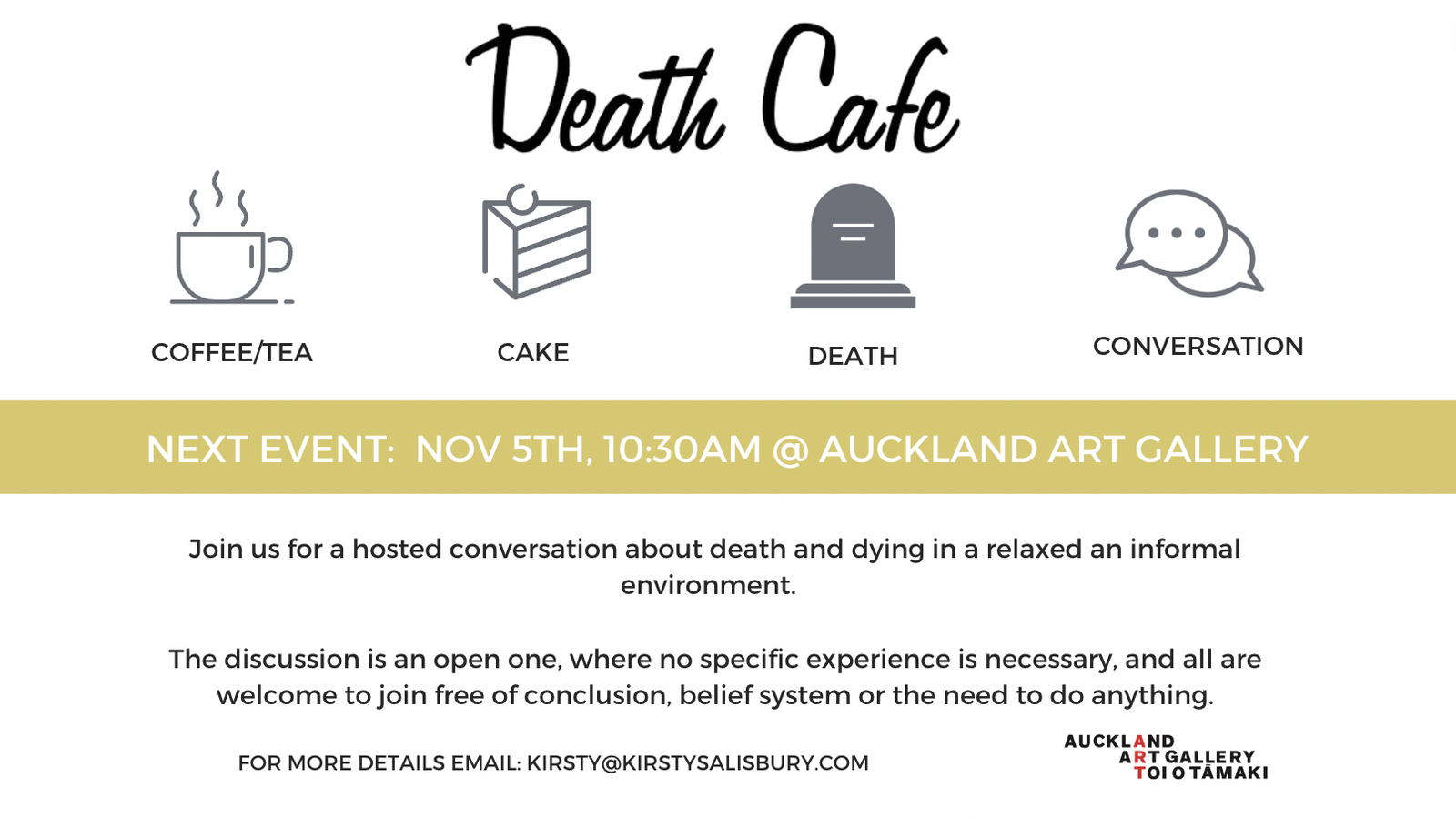 Auckland November Death Cafe