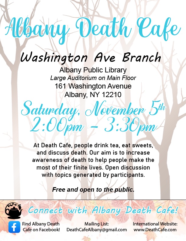 Death Cafe  in DT Albany
