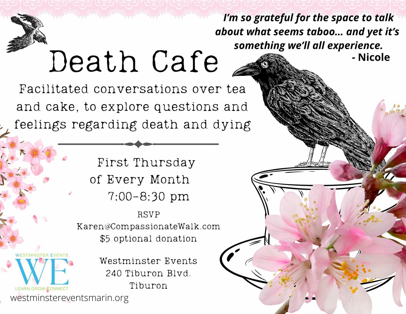 Tiburon CA Death Cafe