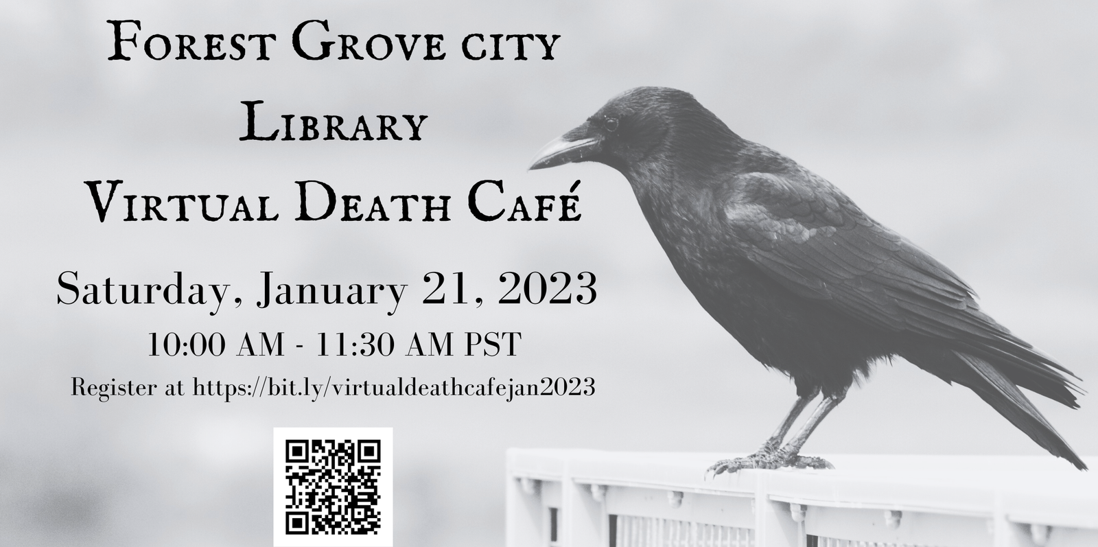 Forest Grove City Library PST Virtual Death Cafe