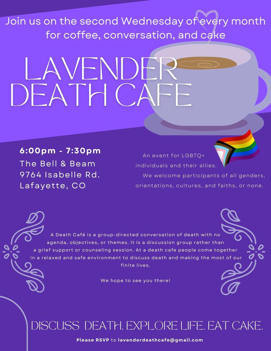 Lavender Death Cafe