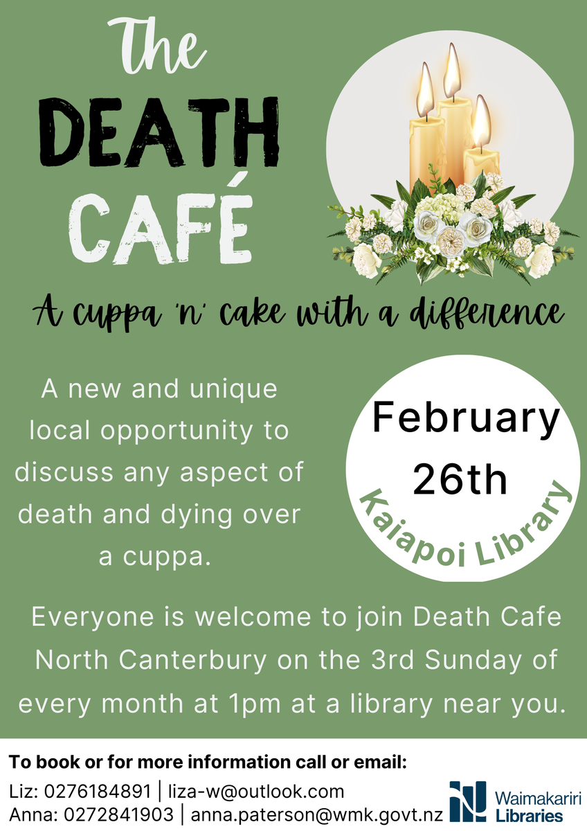 Death Cafe North Canterbury NZ