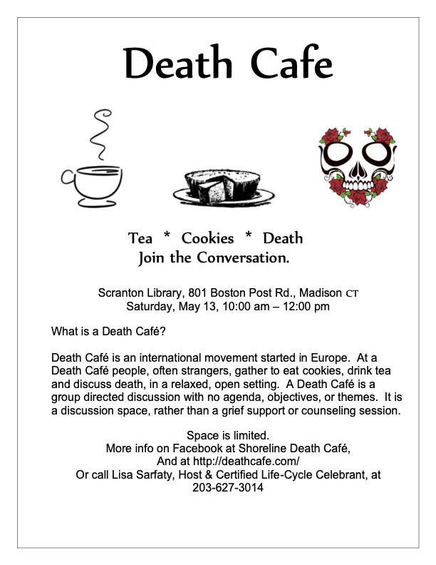 Shoreline Death Cafe Madison CT