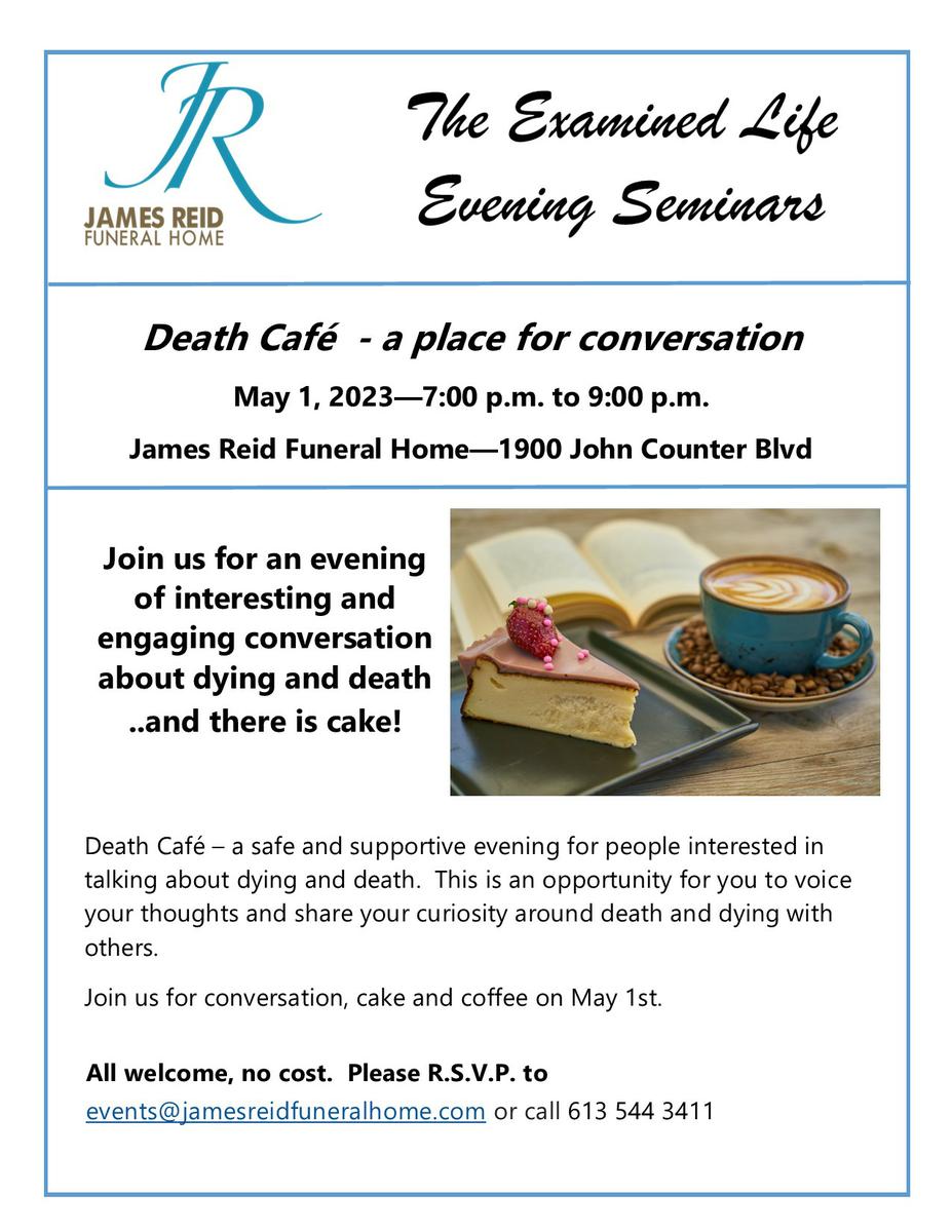 The Examined Life - Death Cafe Kingston ON