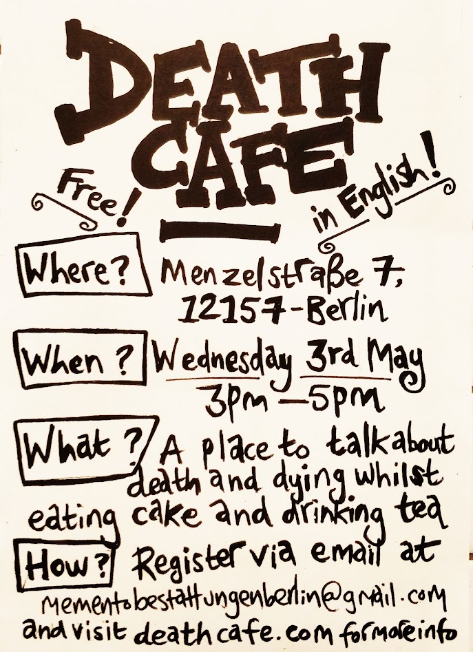 English Death Cafe in Berlin Coffin & Kuchen 