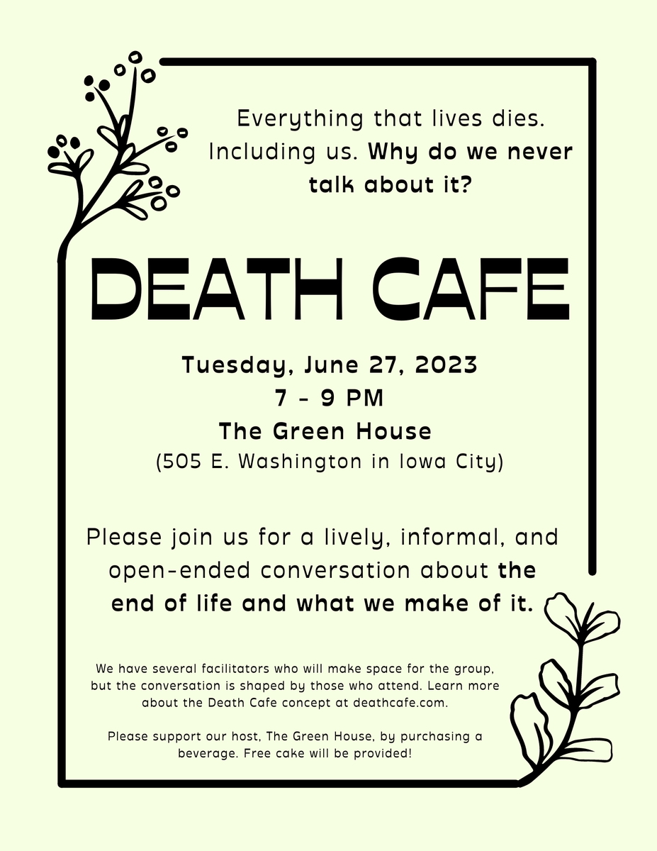 Iowa City Death Cafe