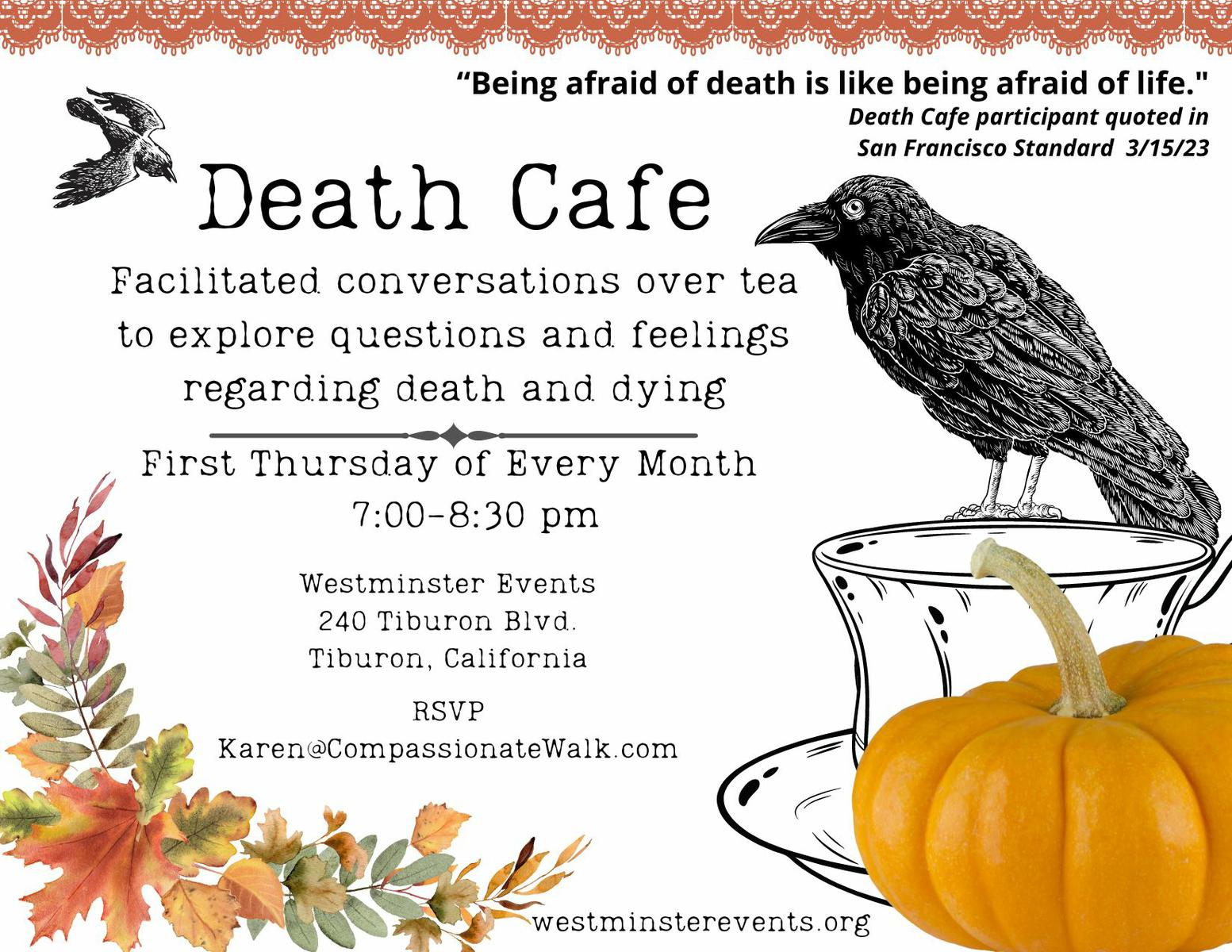 Tiburon CA Death Cafe