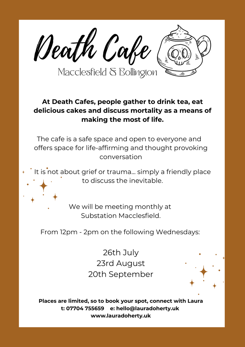 Death Cafe ~ Macclesfield & Bollington