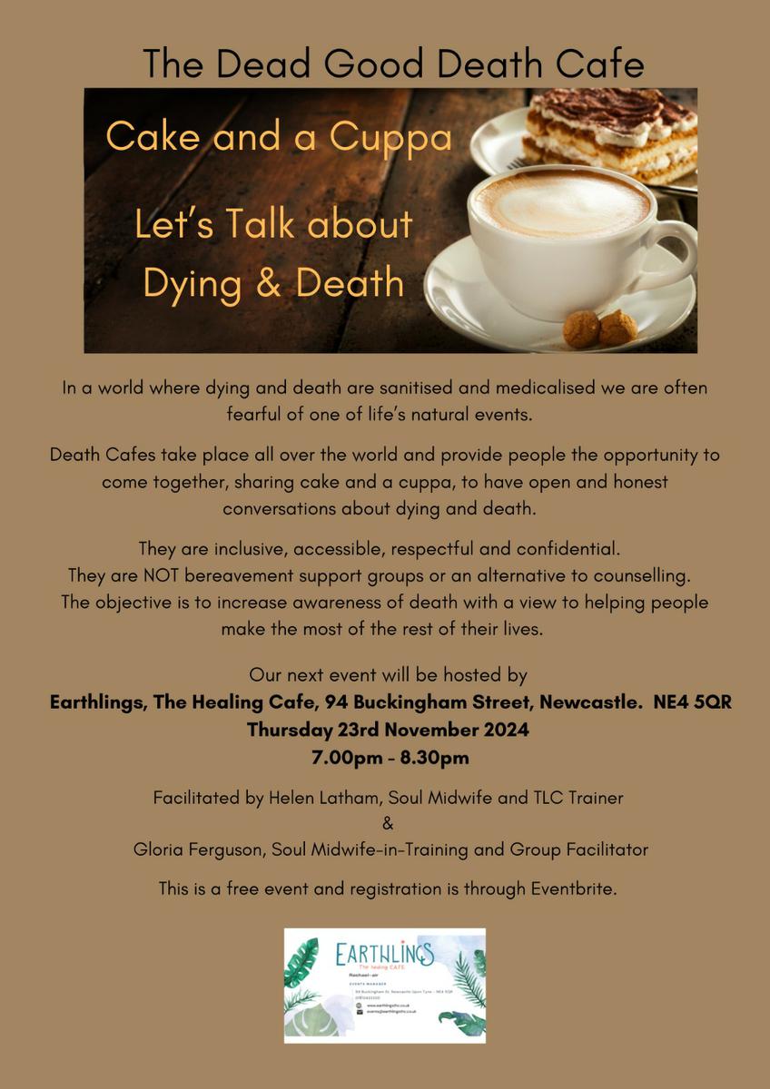 Dead Good Death Cafe Newcastle upon Tyne
