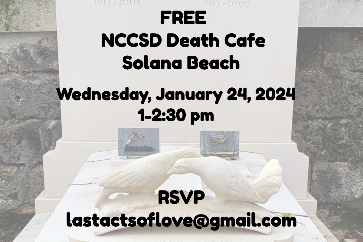 NCCSD Death Cafe Solana Beach CA