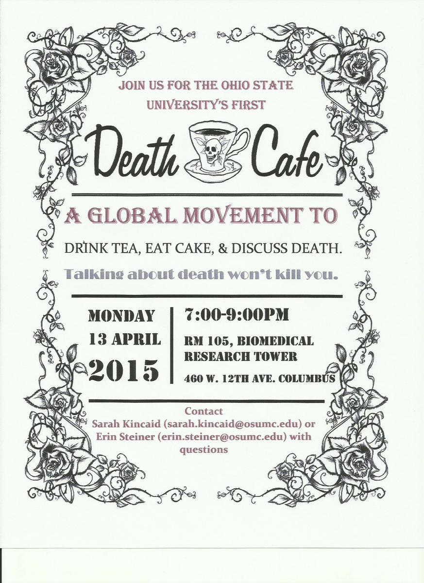 Death Cafe in Columbus, OH